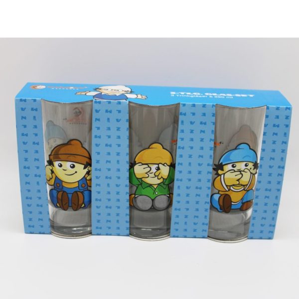 Mainzelmännchen Trinkglas-Set