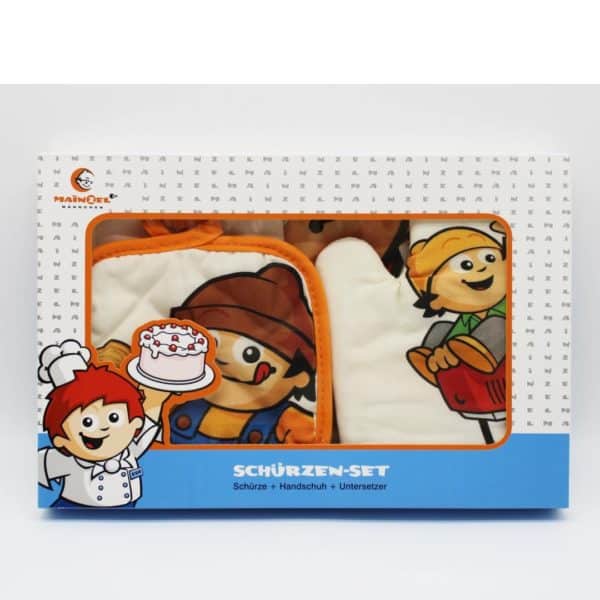 Mainzelmännchen Schürzenset