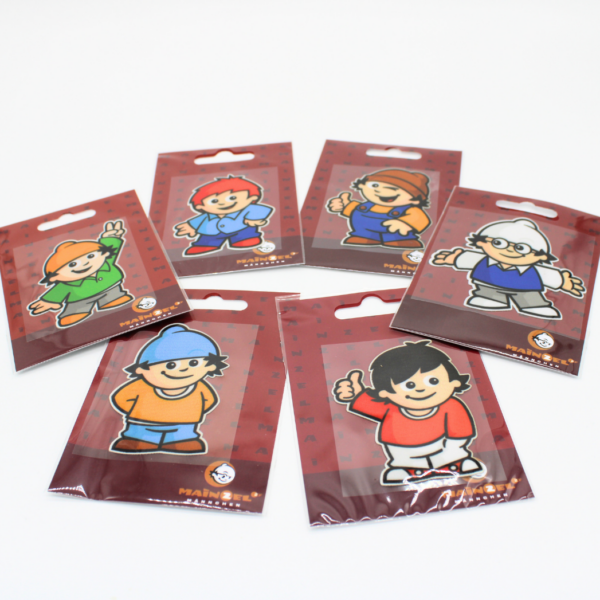 Mainzelmännchen Bügelpatches