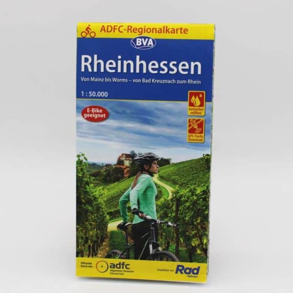 ADFC Radwegekarte Rheinhessen