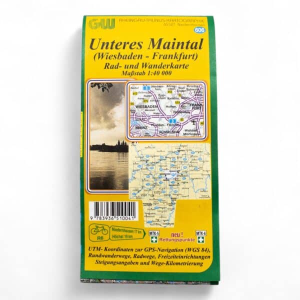 Rad- und Wanderkarte unteres Maintal Rad- und Wanderkarte unteres Maintal