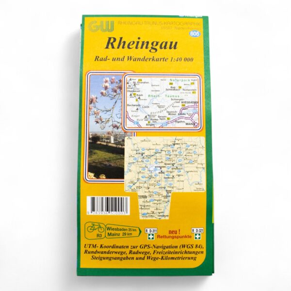 Rad und Wanderkarte Rheingau Rad und Wanderkarte Rheingau