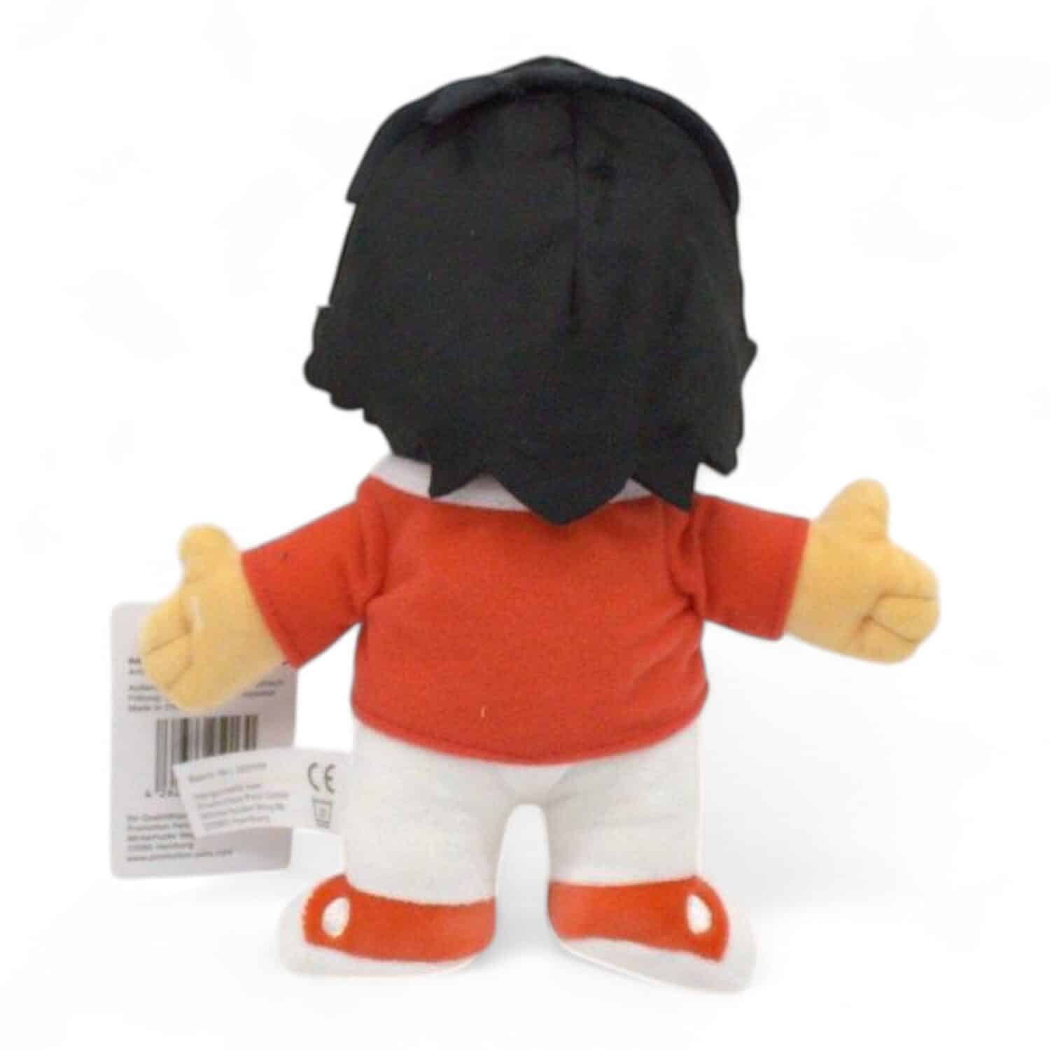 Mainzelmännchen Fritzchen Plüschfigur von hinten