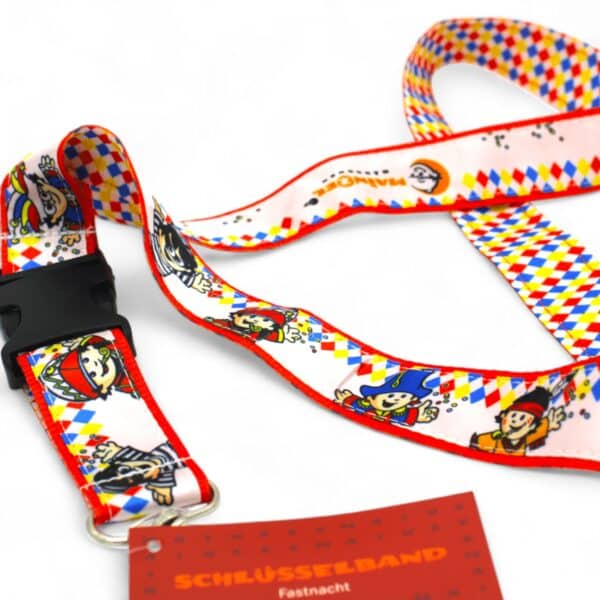 Mainzelmännchen Schlüsselband Mainzelmännchen Schlüsselband