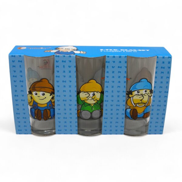 Mainzelmännchen Trinkglas-Set Mainzelmännchen Trinkglas-Set